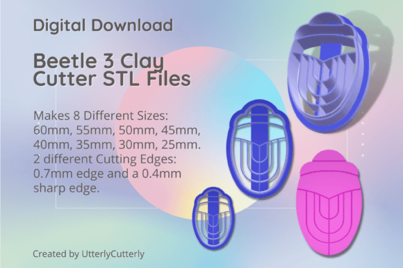 Beetle 3 Clay Cutter - Insect STL Digital: A Practical Guide to Printing and Usage