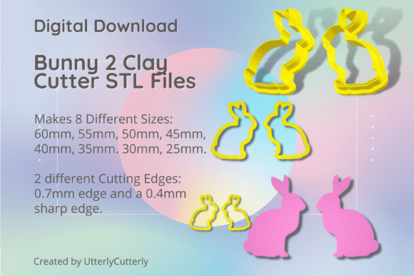 Bunny Rabbit 2 Clay Cutter - Animal STL: A Comprehensive Guide to Digital Crafting