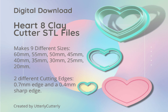 Elevating Handmade Craft: The Strategic Value of the Heart 8 Clay Cutter Digital Collection