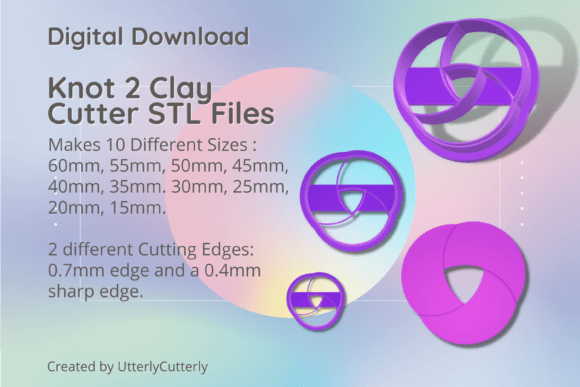 Elevating Handmade Production: The Strategic Value of Knot 2 Clay Cutter - Organic Shape STL D