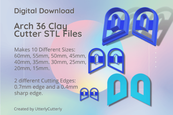 Mastering Polymer Clay and Cookie Design with the Arch 36 STL Digital Bundle