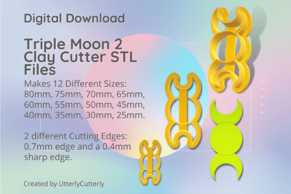 Mastering Polymer Clay and Cookie Design with the Triple Moon 2 Digital Cutter Bundle